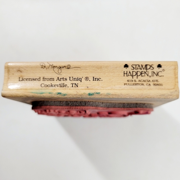 Two Vintage Music Rubber Stamps - Picture 3 of 5